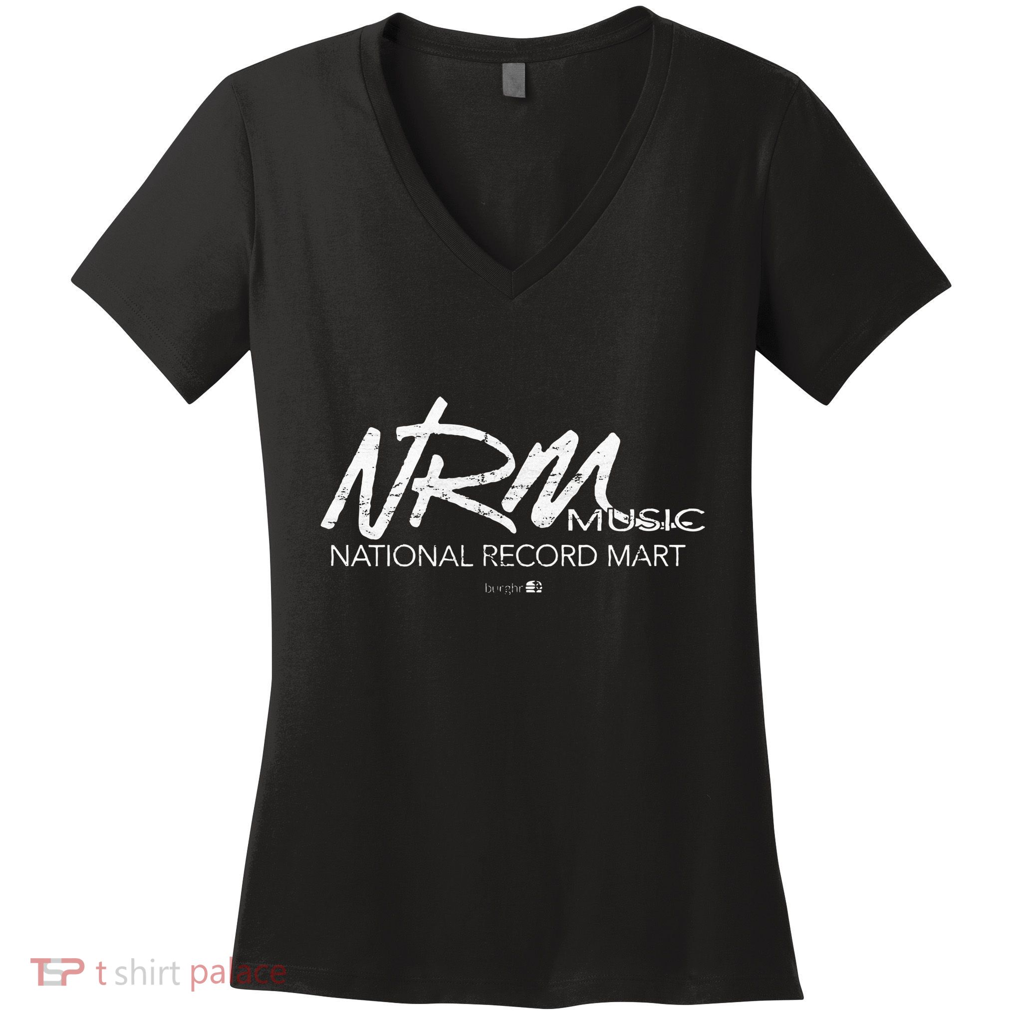 National Record Mart Women's V-Neck T-Shirt