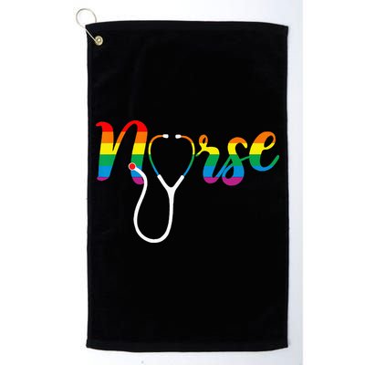 Nurse Rainbow Golf Towel