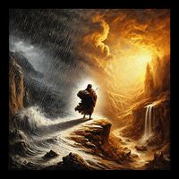 Neither Rain Nor Snow Renaissance Style Art Impact Tech Backpack