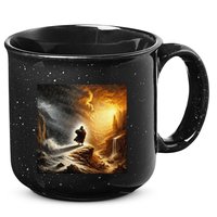 Neither Rain Nor Snow Renaissance Style Art 15oz Campfire Ceramic Mug