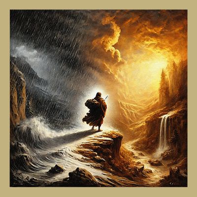Neither Rain Nor Snow Renaissance Style Art T-Shirt