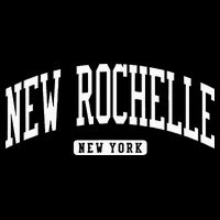 New Rochelle New York Ny College University Style Drawstring Bag