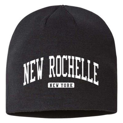 New Rochelle New York Ny College University Style Sustainable Beanie