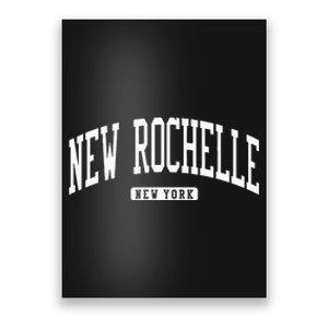 New Rochelle New York Ny College University Style Poster