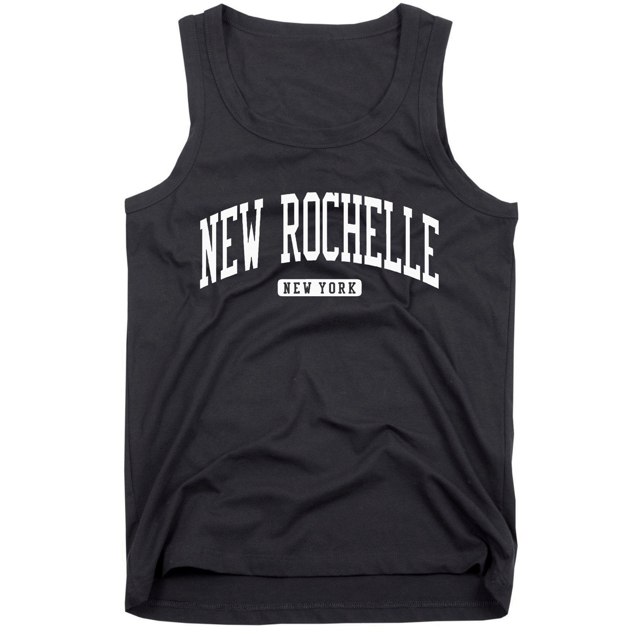 New Rochelle New York Ny College University Style Tank Top