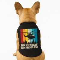 No Runway No Problem Helicopter Pilot Doggie Tank