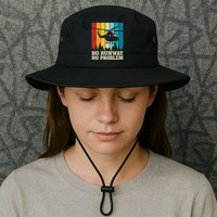 No Runway No Problem Helicopter Pilot Legacy Cool Fit Booney Bucket Hat