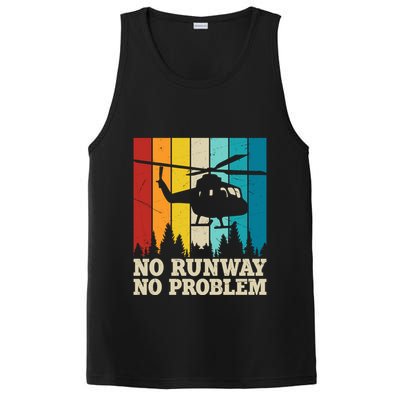 No Runway No Problem Helicopter Pilot PosiCharge Competitor Tank