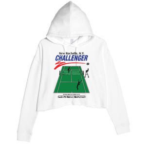 New Rochelle N.Y Crop Fleece Hoodie