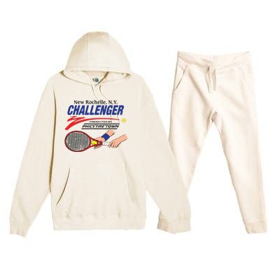 New Rochelle N.Y Premium Hooded Sweatsuit Set