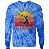 No Runway No Problem Air Force Academy Proud Helicopter Wife Funny Gift Tie-Dye Long Sleeve Shirt