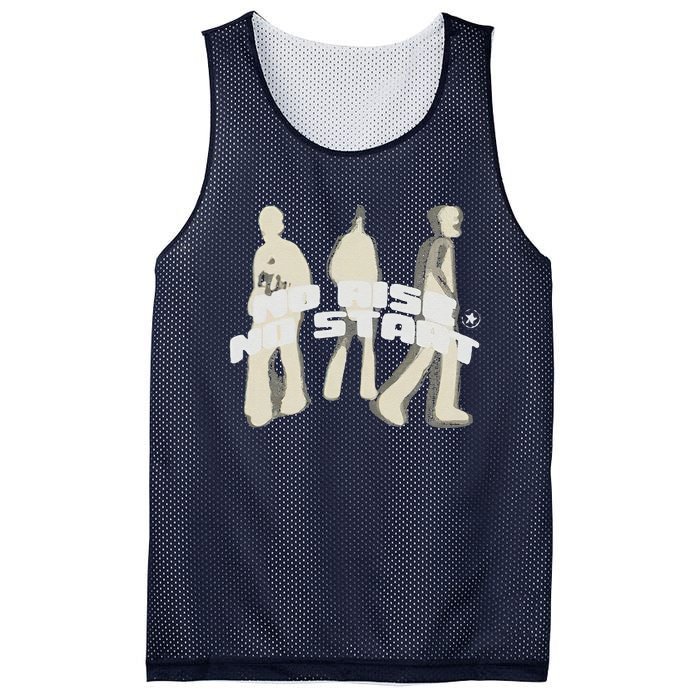 No Rise No Start Individual Style And Make A Statement Mesh Reversible Basketball Jersey Tank