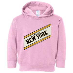 New Rochelle New York Varsity Logo Toddler Hoodie