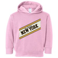 New Rochelle New York Varsity Logo Toddler Hoodie