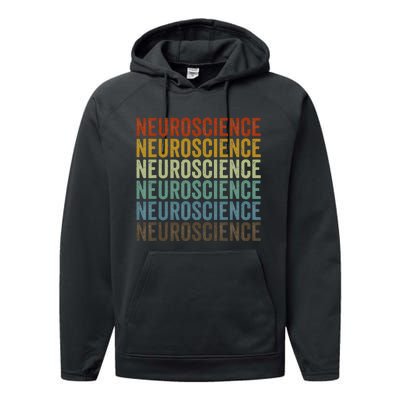 Neuroscience Retro Performance Fleece Hoodie