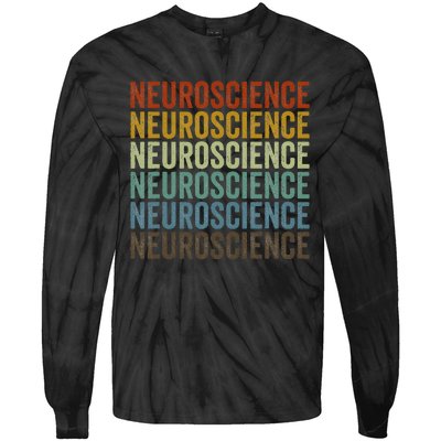 Neuroscience Retro Tie-Dye Long Sleeve Shirt