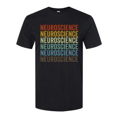 Neuroscience Retro Softstyle CVC T-Shirt