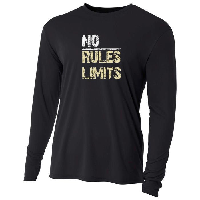 No Rules No Limits Cooling Performance Long Sleeve Crew