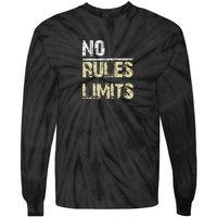 No Rules No Limits Tie-Dye Long Sleeve Shirt