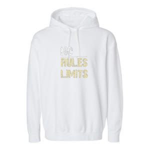 No Rules No Limits Garment-Dyed Fleece Hoodie