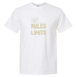 No Rules No Limits Garment-Dyed Heavyweight T-Shirt