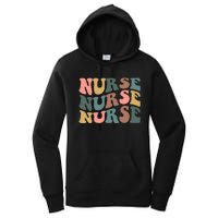 Nurse, Retro Nurse Women's Pullover Hoodie