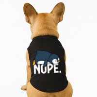  Nope Relaxed Not Today Funny Lazy Penguin Meme Doggie Tank