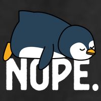  Nope Relaxed Not Today Funny Lazy Penguin Meme 11oz C Handle Ceramic Mug