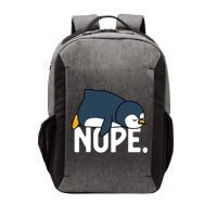  Nope Relaxed Not Today Funny Lazy Penguin Meme Vector Backpack