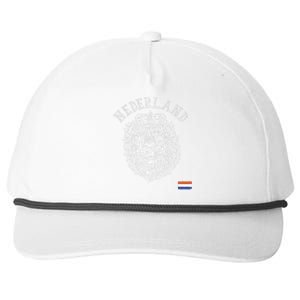 Nederland Reto Netherlands Lion Holland Dutch Snapback Five-Panel Rope Hat