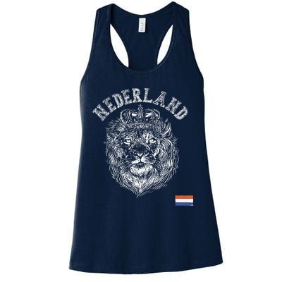 Nederland Reto Netherlands Lion Holland Dutch Womens Tank Top
