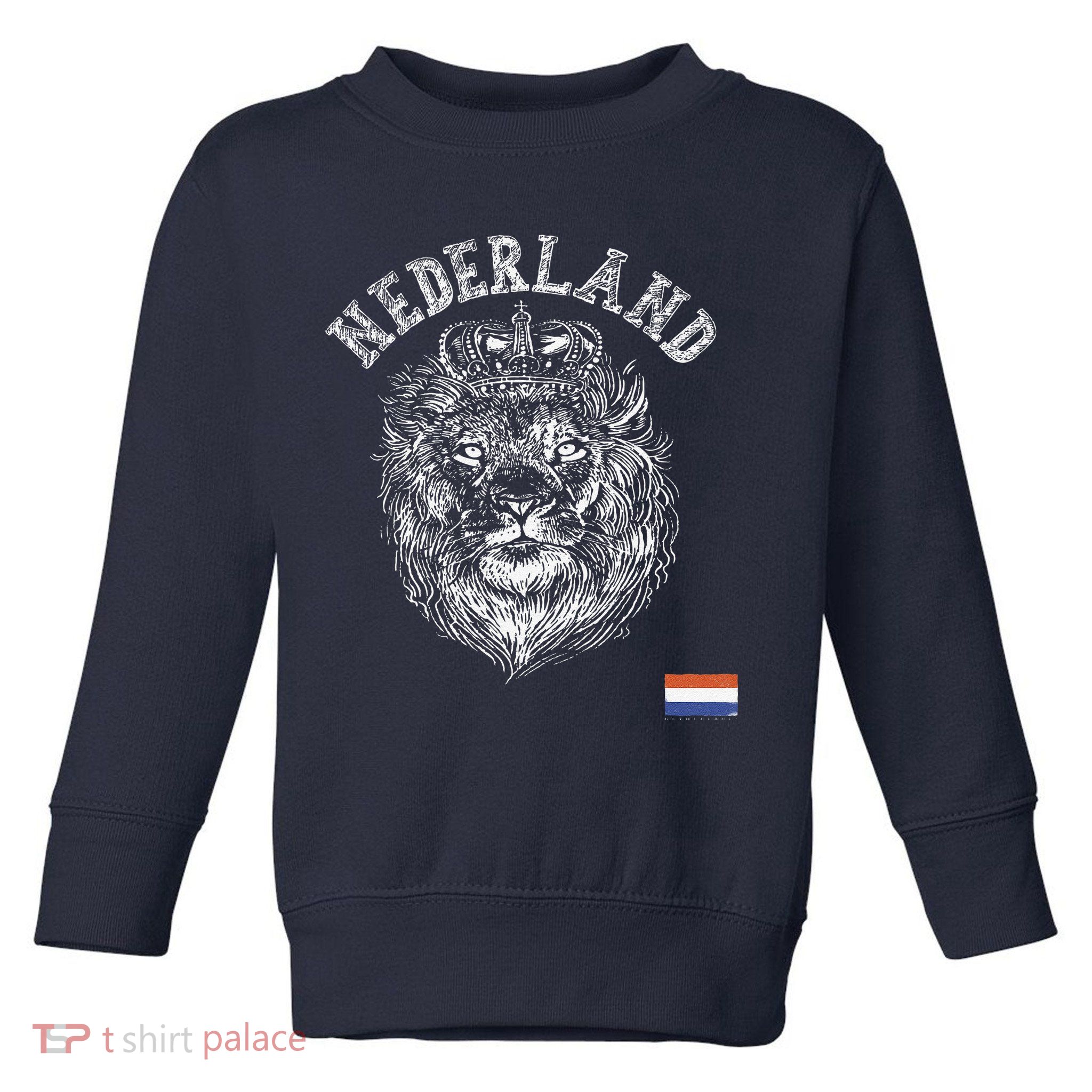 Nederland Reto Netherlands Lion Holland Dutch Toddler Sweatshirt