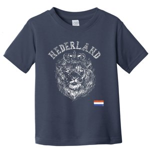 Nederland Reto Netherlands Lion Holland Dutch Toddler T-Shirt