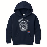 Nederland Reto Netherlands Lion Holland Dutch Kids Hoodie