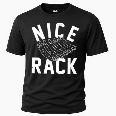 Nice Rack Ribs Bbq Lover Funny Performance Shirt