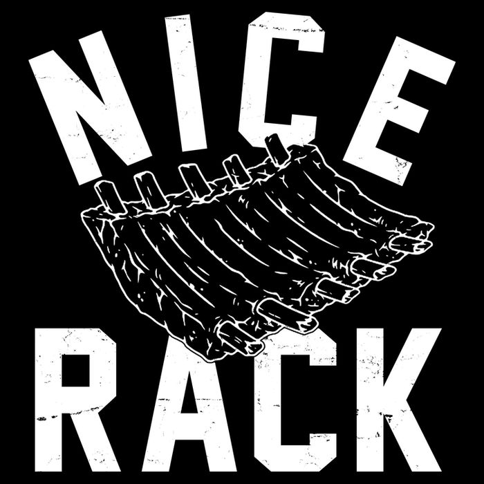 Nice Rack Ribs Bbq Lover Funny Drawstring Bag