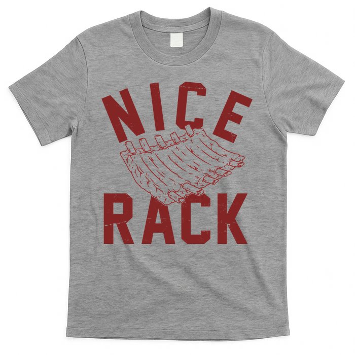 Nice Rack Ribs Bbq Lover Funny T-Shirt