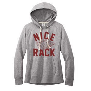 Nice Rack Ribs Bbq Lover Funny Women's Fleece Hoodie