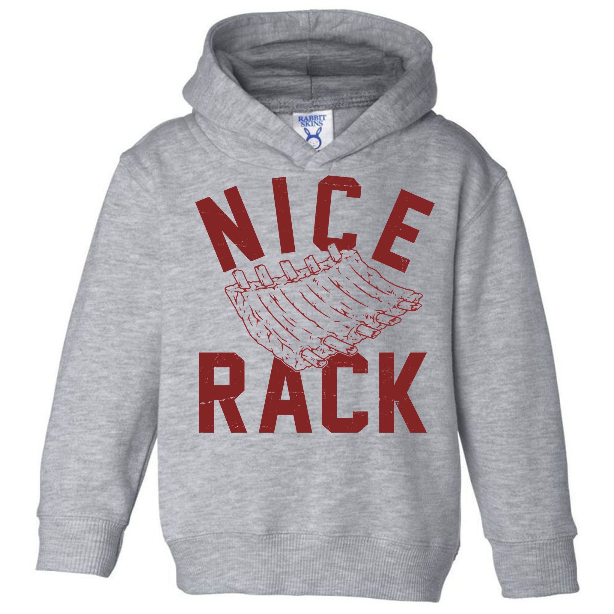 Nice Rack Ribs Bbq Lover Funny Toddler Hoodie