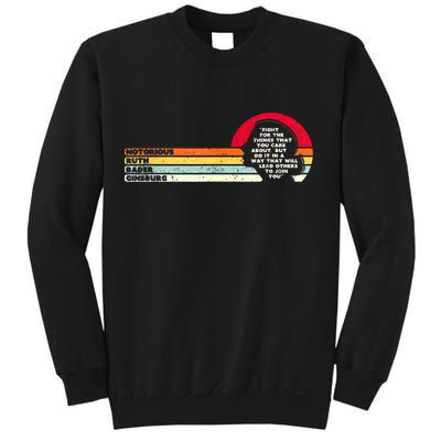Notorious RBG Ruth Bader Ginsburg Vintage Supreme Court Sweatshirt