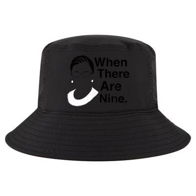Notorious RBG Ruth Bader Ginsburg When There Are Nine Cool Comfort Performance Bucket Hat