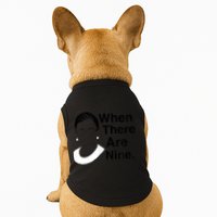 Notorious RBG Ruth Bader Ginsburg When There Are Nine Doggie Tank