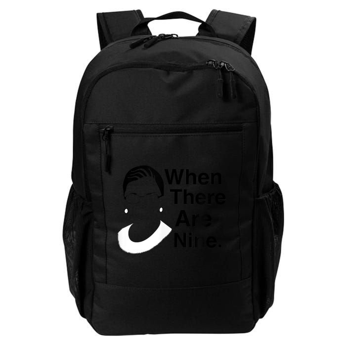 Notorious RBG Ruth Bader Ginsburg When There Are Nine Backpack