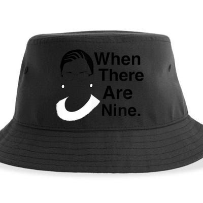 Notorious RBG Ruth Bader Ginsburg When There Are Nine Sustainable Bucket Hat