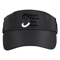 Notorious RBG Ruth Bader Ginsburg When There Are Nine Adult Drive Performance Visor