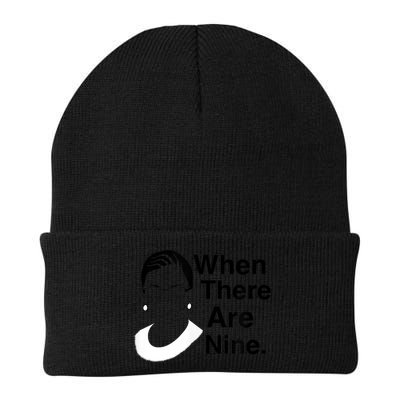 Notorious RBG Ruth Bader Ginsburg When There Are Nine Beanie