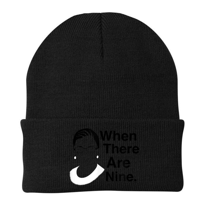 Notorious RBG Ruth Bader Ginsburg When There Are Nine Beanie