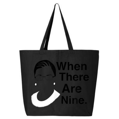 Notorious RBG Ruth Bader Ginsburg When There Are Nine 25L Jumbo Tote