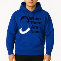 Notorious RBG Ruth Bader Ginsburg When There Are Nine Hoodie