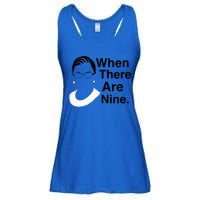 Notorious RBG Ruth Bader Ginsburg When There Are Nine Ladies Essential Flowy Tank